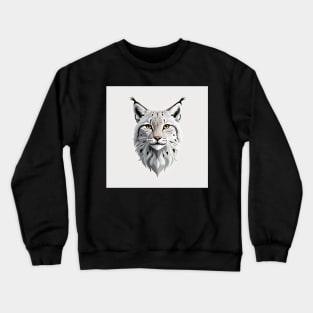 Minimalistic Lynx Crewneck Sweatshirt